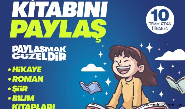 HENDEK BELEDİYESİ KİTAP BAĞIŞI KAMPANYASI DÜZENLİYOR