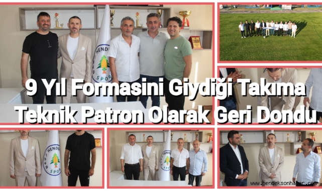 Hendekspor'da Ersin Sarı Dönemi