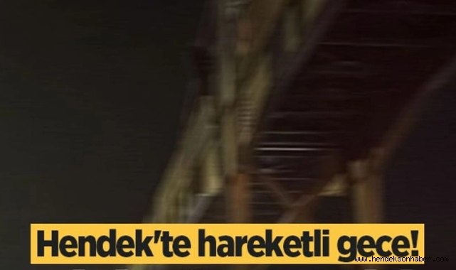 Hendek'te İntihar için üst geçide çıktı, polis son anda yakaladı