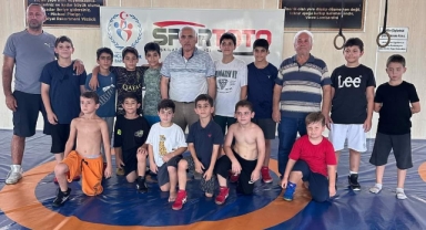 Milletvekili İnci, minik güreşçileri ziyaret etti