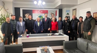 Akgül ve Kayaalp Hendek'e geldi