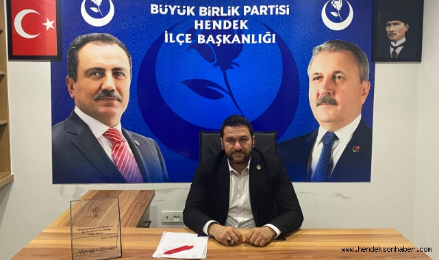 BBP HENDEK İLÇE BAŞKANI SAMET KENAR CUMHURİYETİMİZİN 101. YILI KUTLU OLSUN