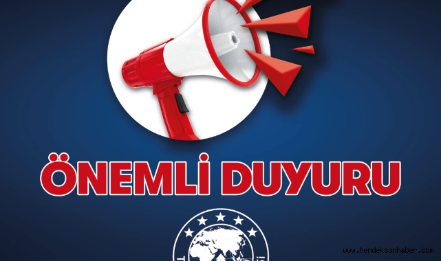HENDEK BELEDİYESİ’NDEN DOLANDIRICILIK UYARISI