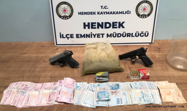 Hendek Emniyet'ten Uyuşturucu Operasyonu