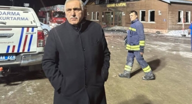 İnci, Bolu Kartalkaya’daki Yangın Faciası Bölgesinde İncelemelerde Bulundu