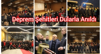 Deprem Şehitleri Dualarla Anıldı