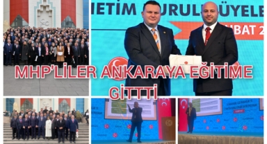  MHP’LİLER ANKARAYA EĞİTİME GİTTİ 
