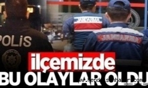 İlçemiz Hendek'te Meydana Gelen Asayiş Olayları.