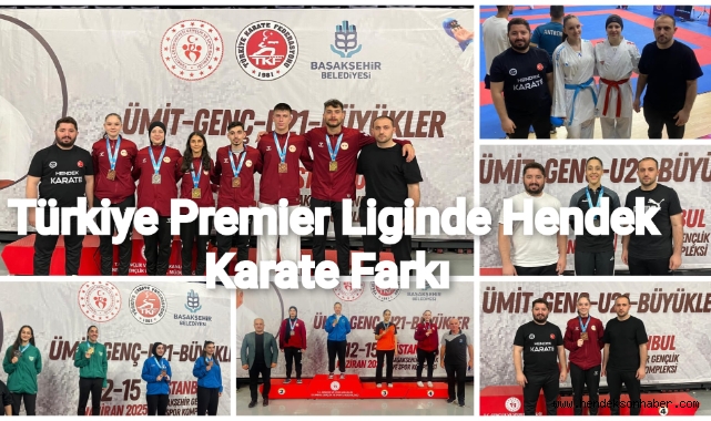 Türkiye Premier Liginde Hendek Karate Farkı  