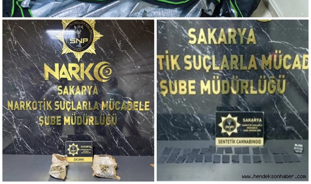 Sakarya’da Uyuşturucu Operasyonu 5 Gözaltı