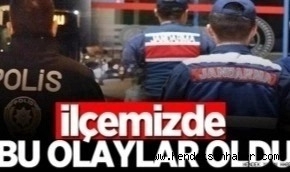 İlçemiz Hendek'te Meydana Gelen Asayiş Olayları.