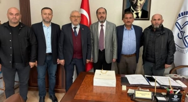 Başkan Bahadır'dan Müftü sağlam’a Din Görevlileri  Haftası Ziyareti 