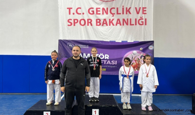 ​HENDEK OLİMPİK SPOR KARATE ŞAMPİYONASI'NA DAMGA VURDU: MADALYA REKORU KIRILDI!