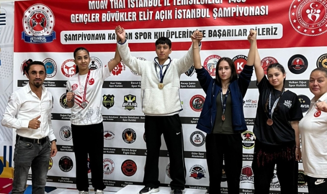 ​​İstanbul'daki 1453 Muay Thai Şampiyonası'nda Dört Madalya Kazandılar