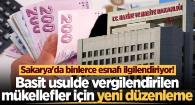 Binlerce esnafı ilgilendiriyor! Basit usulde vergilendirilen mükellefler için yeni düzenleme