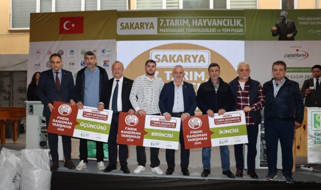 En Kaliteli Fındıkta 55.4 Randıman ile Özkan Tana Birinci Oldu