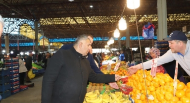  Hendek Salı Pazarı'nda Titiz Denetimler Devam Ediyor