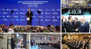 Hendek'te Çifte Yatırım Hamlesi: Bakan Kacır Hem Okul Hem Dev Tesis Açtı!