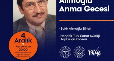 Hendek’te Vefa Gecesi: Alimoğlu Şiir ve Anma Gecesi’ne Davet