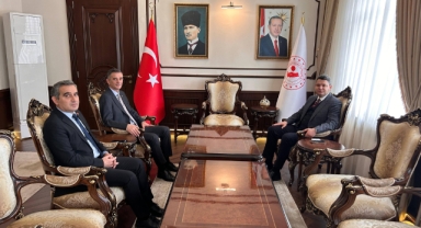 CHP HEYETİNDEN KAYMAKAM GÖKPINAR’A  ZİYARET!