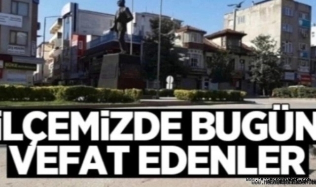 Hendek'te Bugün Vefat Edenler 28.02.2026