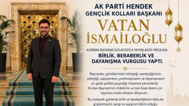 HENDEK ​AK GENÇLİK'TEN BAYRAM MESAJI