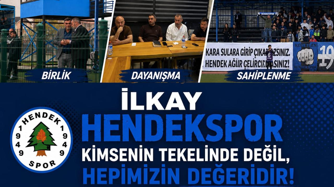 Hendekspor Kimsenin Tekelinde Değil Hepimizin Değeridir