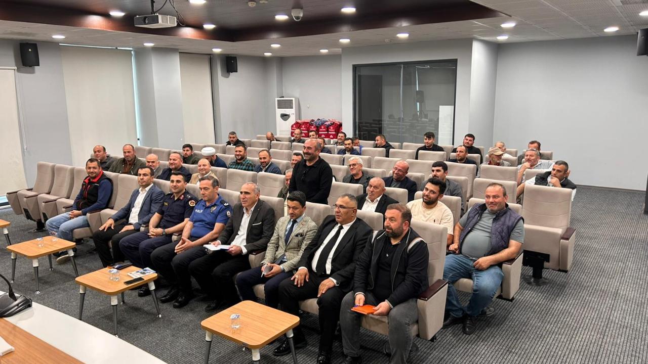 Hendek'te Bayram Öncesi Kritik Toplantı Tedbirler Alınıyor