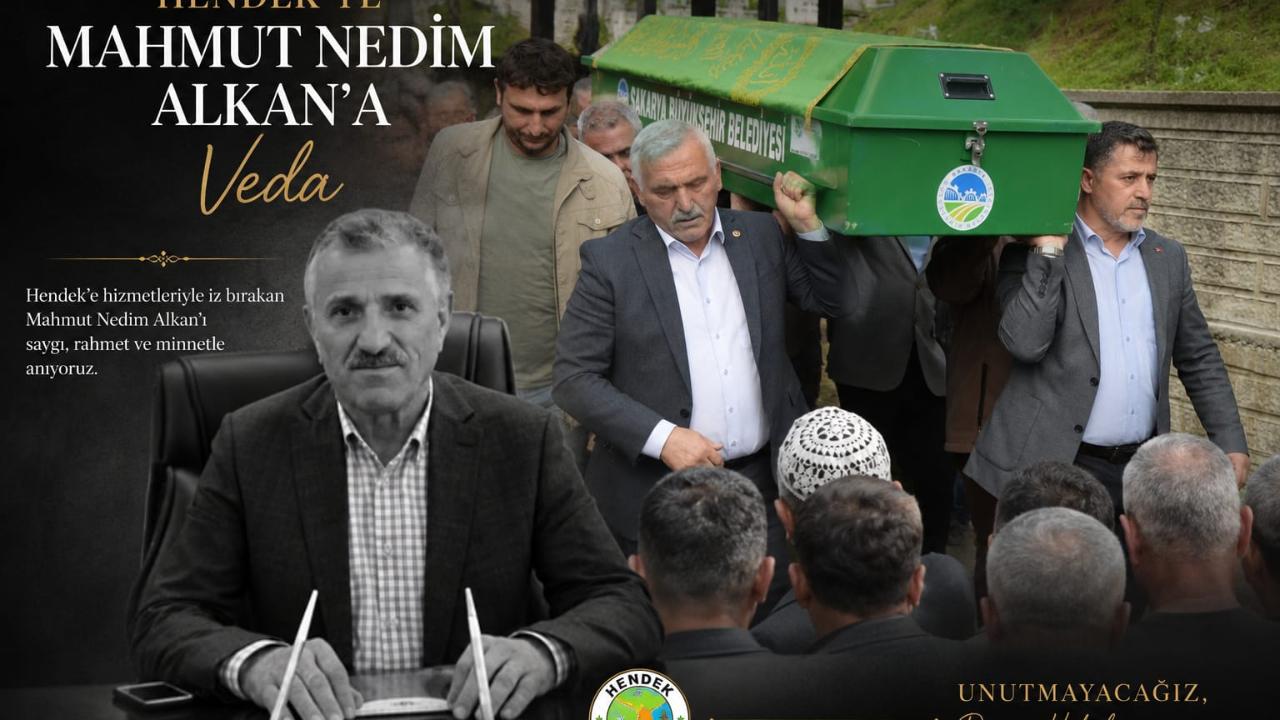 Hendek’te Mahmut Nedim Alkan’a Veda