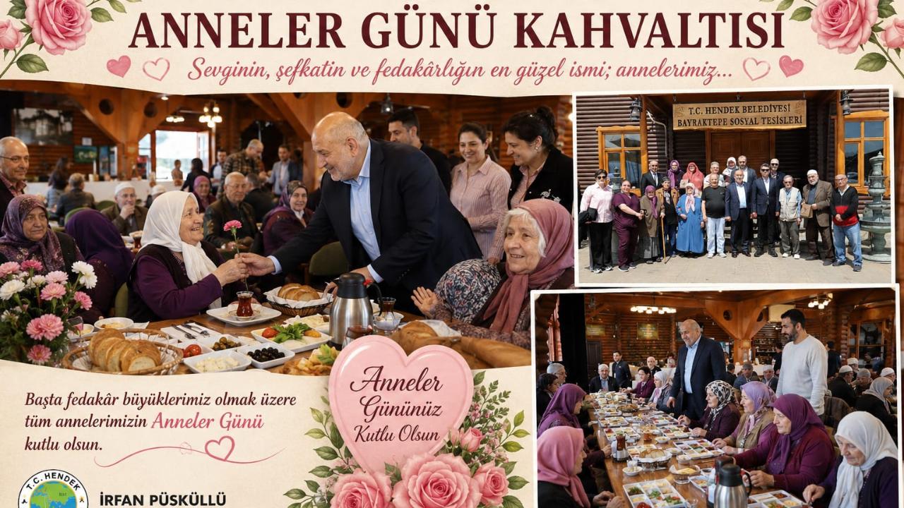 HUZUREVİ SAKİNLERİNE ANNELER GÜNÜ KAHVALTISI
