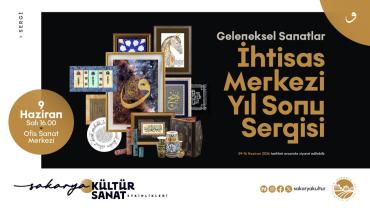 Geleneksel Sanatlar İhtisas Merkezi’nde yıl sonu heyecanı