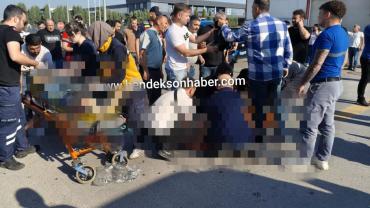 Hendek ​2. OSB'de Kaza: 2 Yaralı!