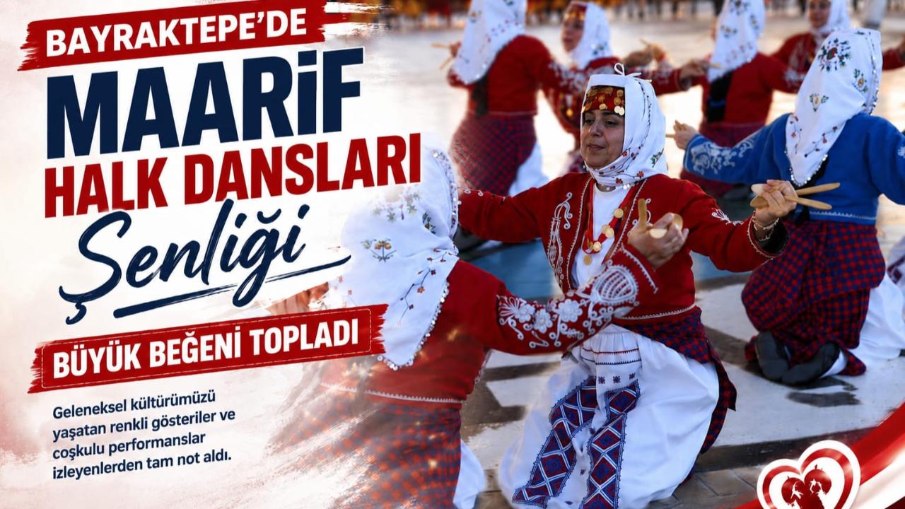 Maarif Halk Dansları Şenliği Büyük Beğeni Topladı