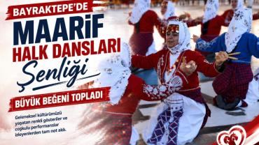 Maarif Halk Dansları Şenliği Büyük Beğeni Topladı