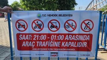 MAHMUTBEY MAHALLESİ’NDE  TRAFİK DÜZENLEMESİNE GİDİLDİ