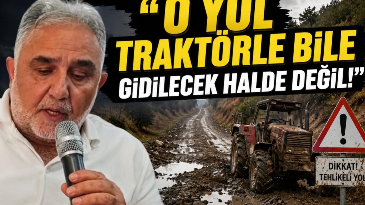 Şenay Sakal’ "O Yol Traktörle Bile Gidilecek Halde Değil!"