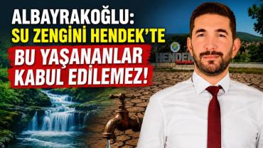 Su Zengini Hendek’te Bu Yaşananlar Kabul edilemez