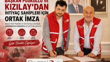 Hendek  Kızılay'dan İhtiyaç Sahipleri İçin Ortak İmza