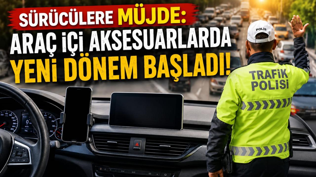 Müjde: Araç İçi Aksesuarlarda Yeni Dönem Başladı