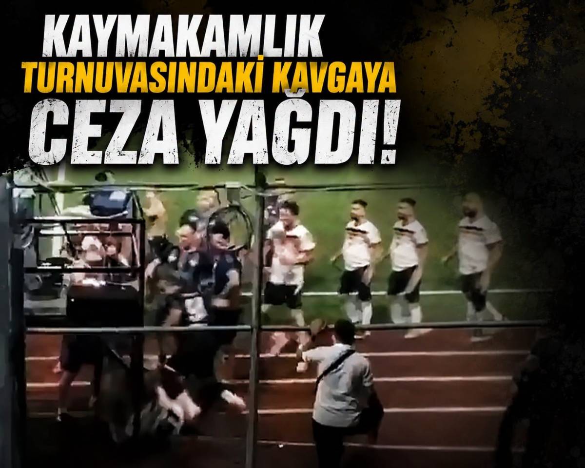 Kaymakamlık Turnuvasındaki Kavgaya Ceza Yağdı