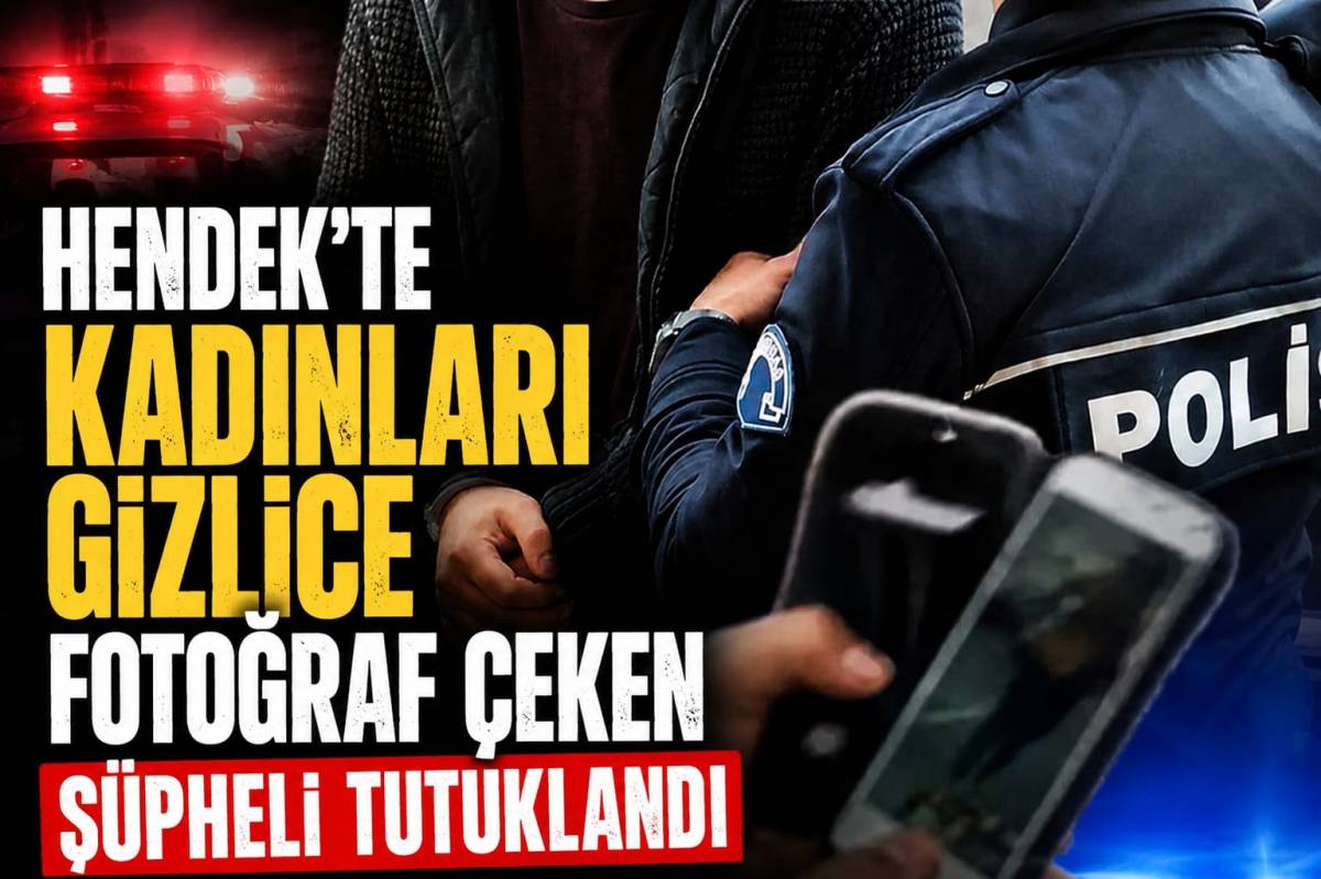 Kadınları Gizlice Fotoğraf Çeken Şüpheli Tutuklandı