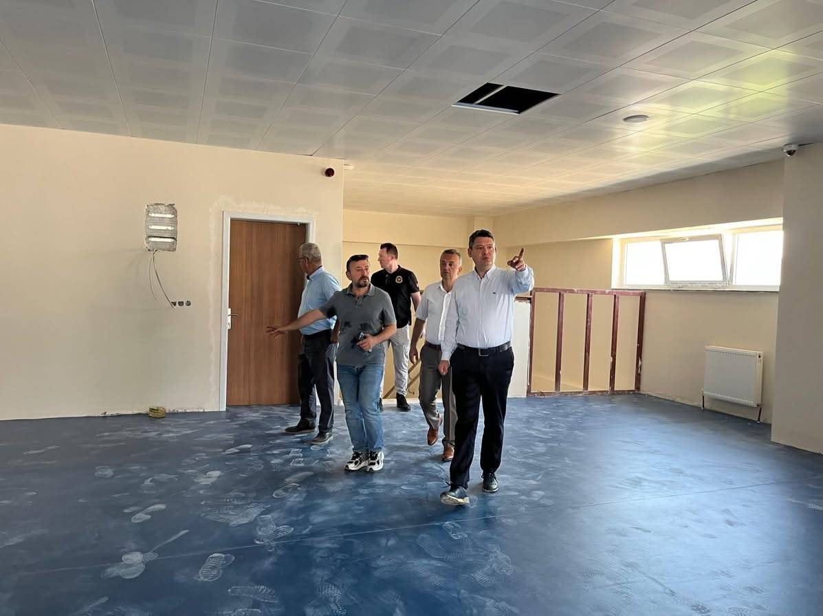 Kaymakam Gökpınar’dan Eğitim Yatırımlarına Denetim