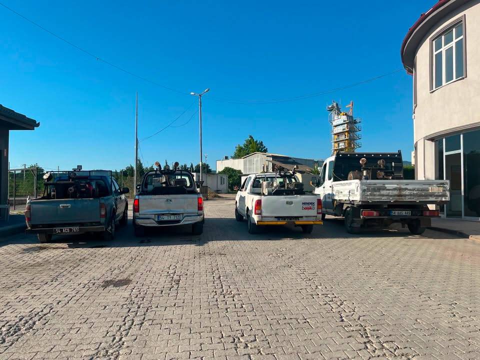 Hendek’te İlaçlama Mesaisi Başladı