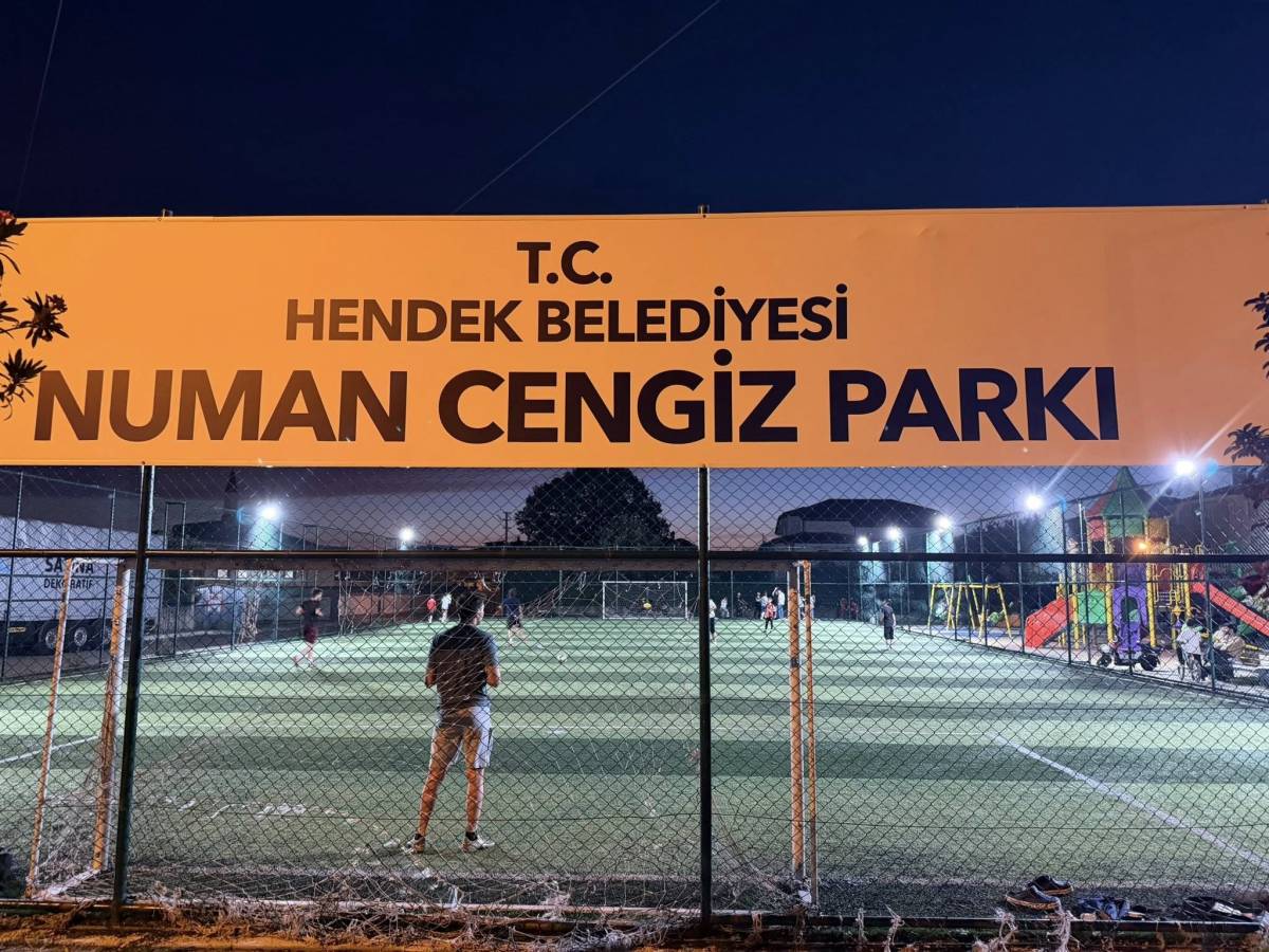 NUMAN CENGİZ’İN ADI HENDEK’TE YAŞAYACAK!