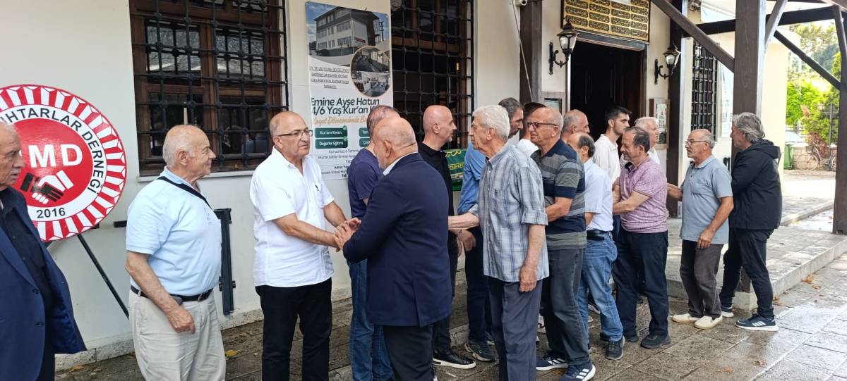Eski Muhtar Gürsoy Konuk  Dualarla Son Yolculuğuna Uğurlandı