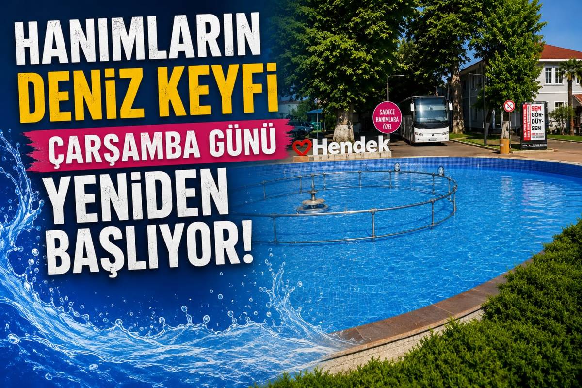 HANIMLARIN DENİZ KEYFİ ÇARŞAMBA GÜNÜ YENİDEN BAŞLIYOR